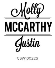 Load image into Gallery viewer, Custom Wedding Stamp CSW10022
