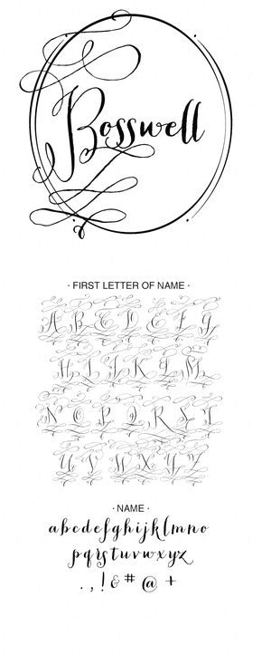 Custom Wedding Stamp CSW10024