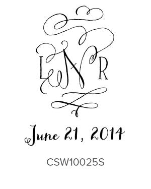 Custom Wedding Stamp CSW10025