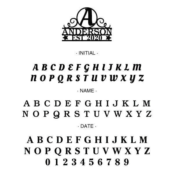 Personalized Couple Established Cake Topper