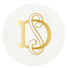 Foil Stamped Coasters - M113