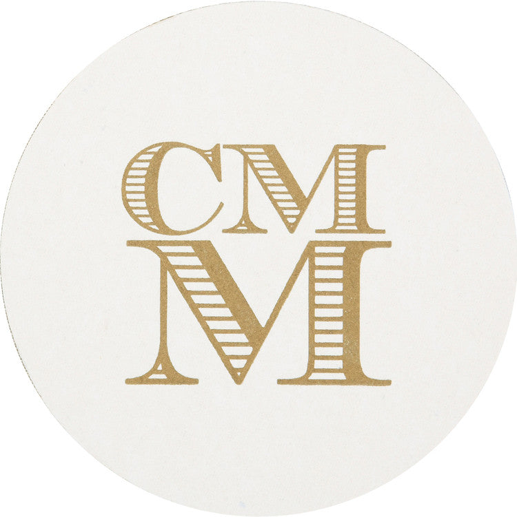 Haute Papier Letterpress Coaster