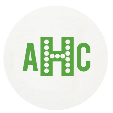 Letterpress Coasters - M49