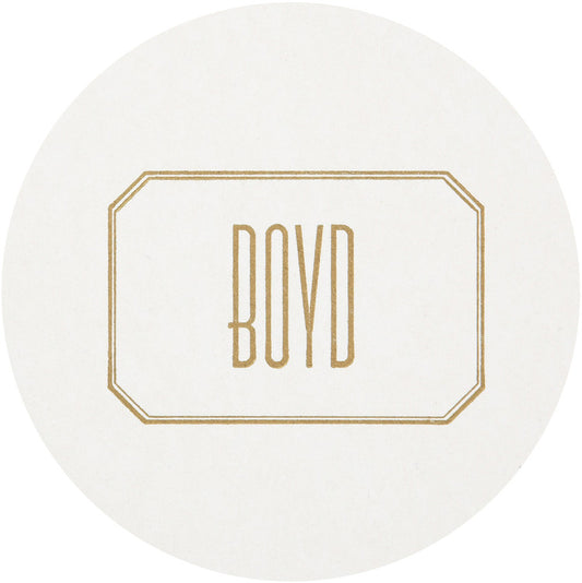 Letterpress Coasters - M69