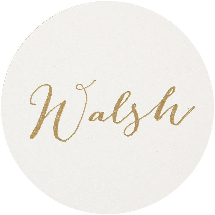 Letterpress Coasters - M70