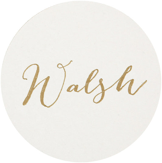 Letterpress Coasters - M70