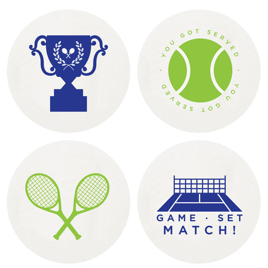 Tennis Coasters