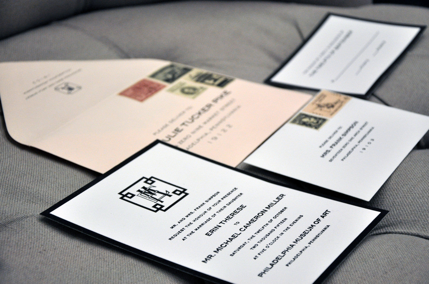 Therese - Haute Papier Luxe Deux Wedding