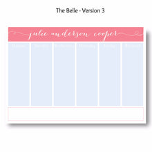 Load image into Gallery viewer, Belle - Personalized Desk Pad
