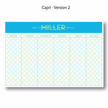 Load image into Gallery viewer, Capri - Personalized Desk Pad
