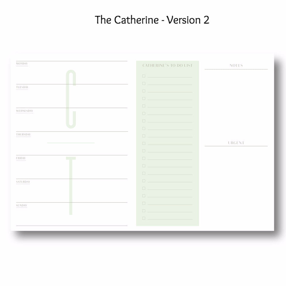 Catherine - Personalized Desk Pad