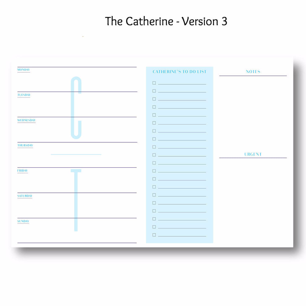 Catherine - Personalized Desk Pad