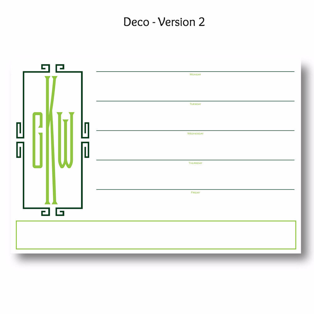 Deco - Personalized Desk Pad
