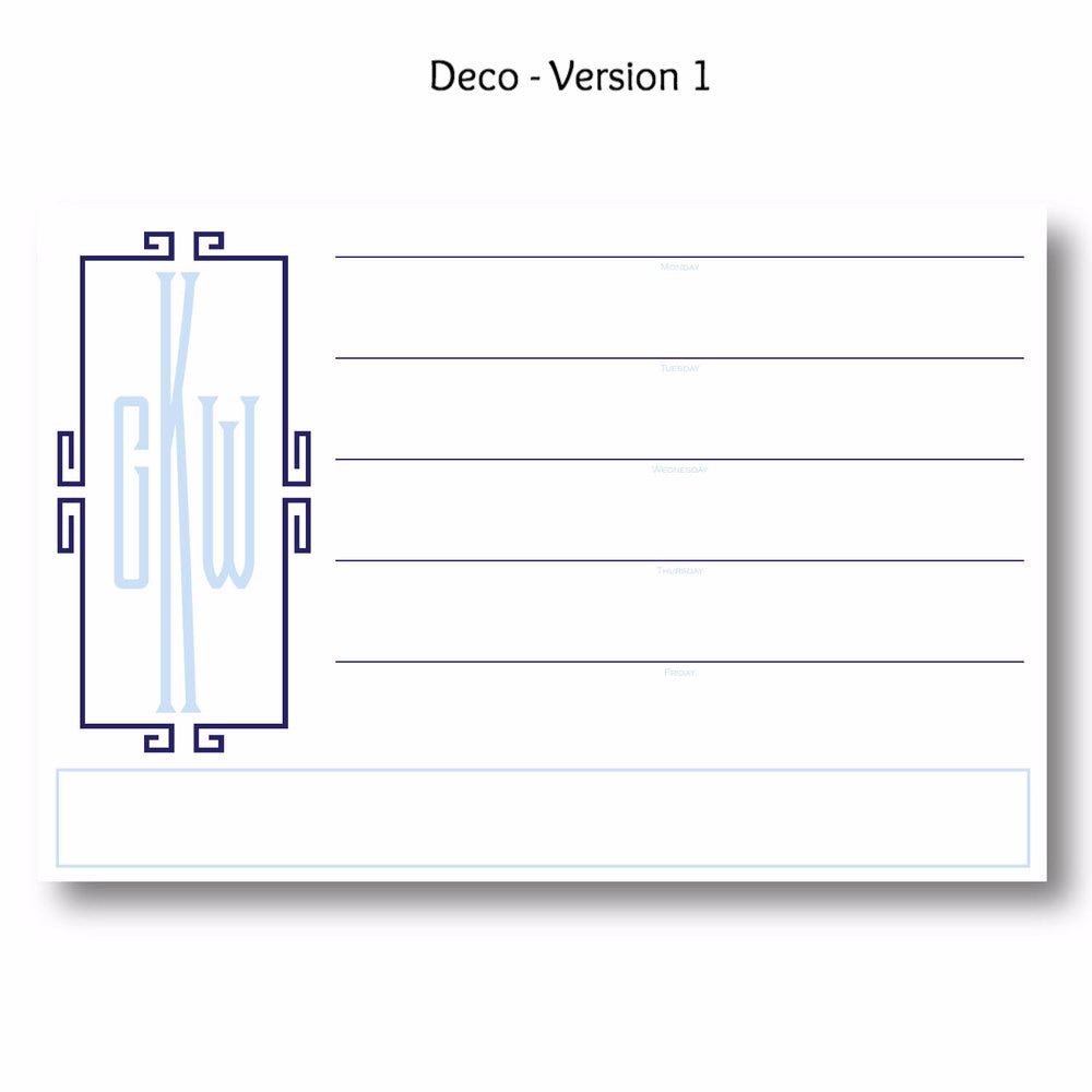 Deco - Personalized Desk Pad