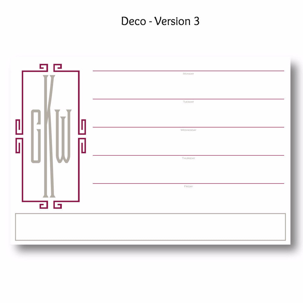 Deco - Personalized Desk Pad