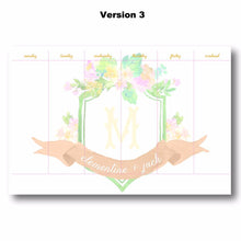 Load image into Gallery viewer, Floral - Personalized Desk Pad
