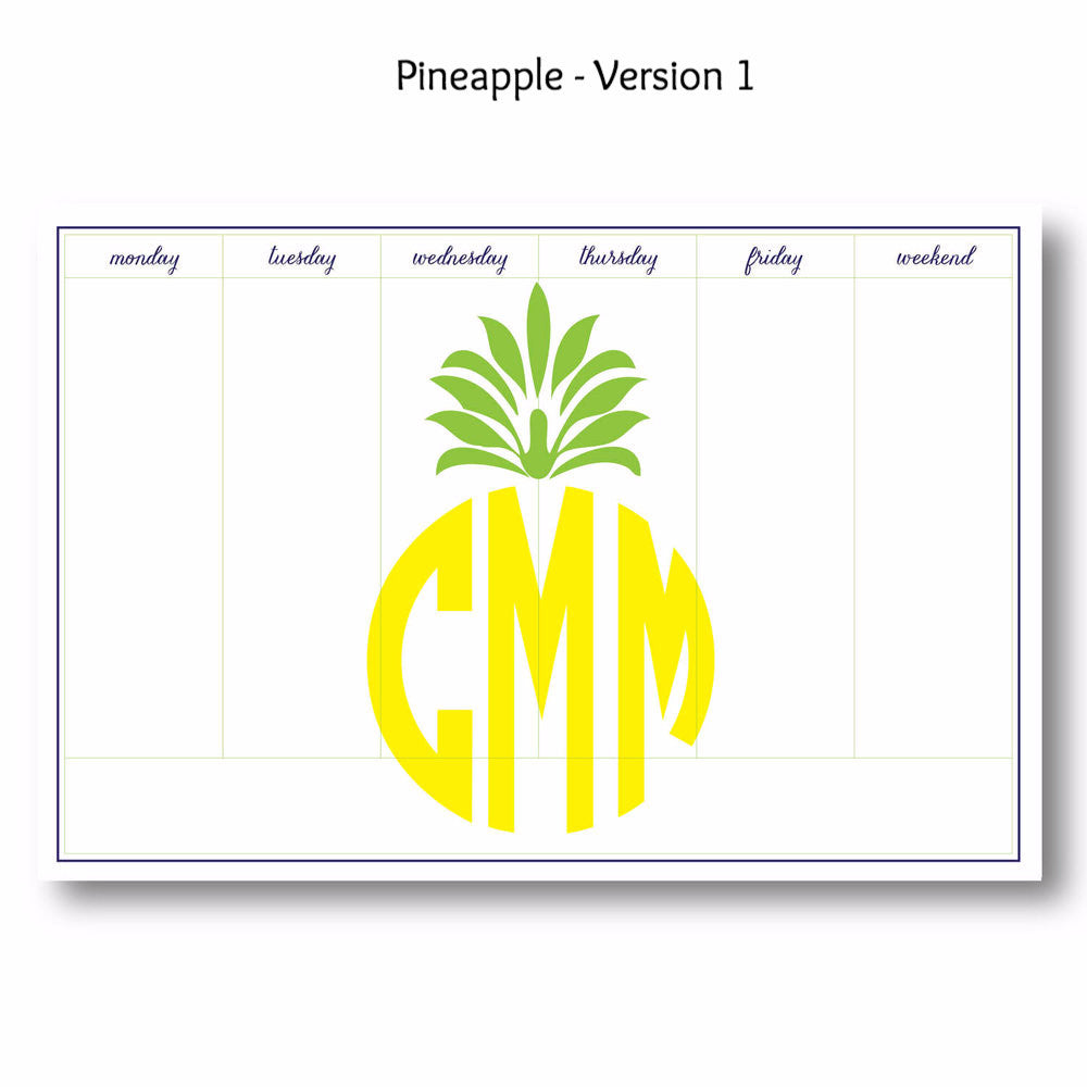 Pineapple - Personalized Desk Pad