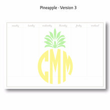 Load image into Gallery viewer, Pineapple - Personalized Desk Pad
