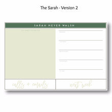 Load image into Gallery viewer, Sarah - Personalized Desk Pad
