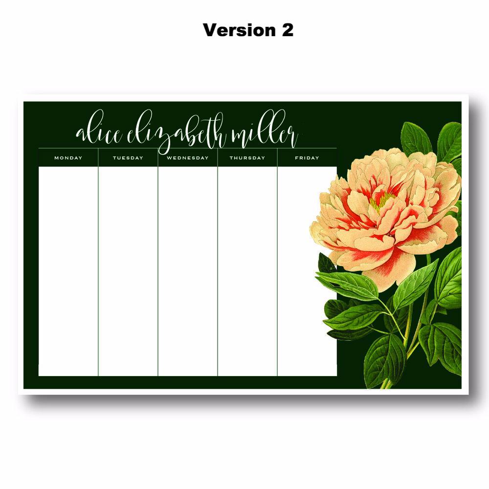 Vintage - Personalized Desk Pad