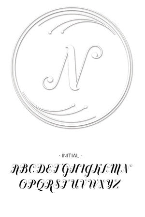 Custom Monogram Embosser 10002