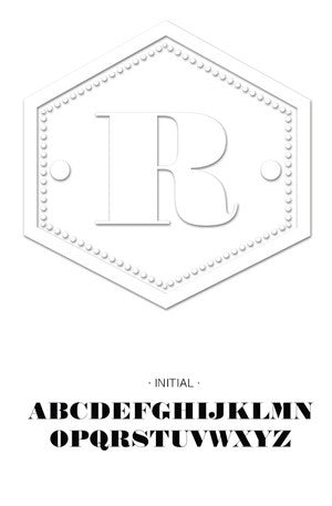 Custom Monogram Embosser 10003