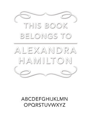 Custom Monogram Embosser 3001