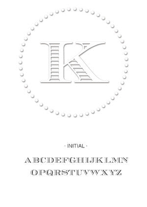 Custom Monogram Embosser 3005