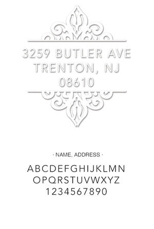 Custom Address Embosser 3012