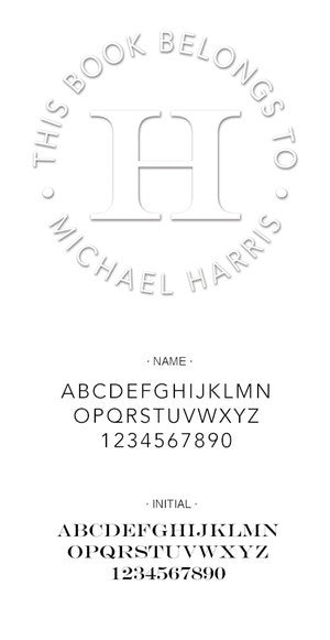 Custom Monogram Embosser 3015