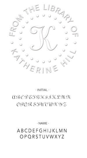 Custom Monogram Embosser 3452