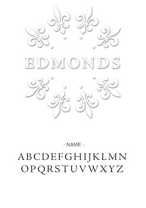 Custom Monogram Embosser 3458