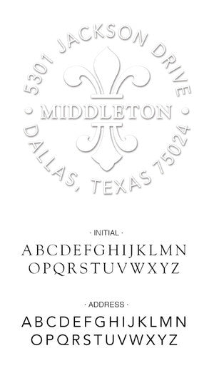 Custom Address Embosser 3490