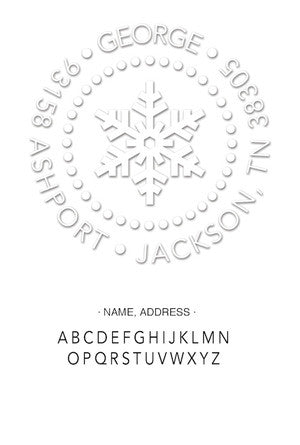 Custom Address Embosser 3518