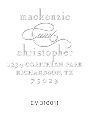 Custom Address Embosser 10011