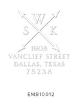 Custom Address Embosser 10012