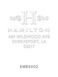 Custom Address Embosser 3002