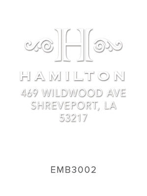 Custom Address Embosser 3002