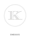 Custom Monogram Embosser 3005