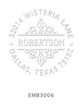 Custom Address Embosser 3006