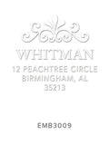 Custom Address Embosser 3009