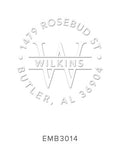 Custom Address Embosser 3014