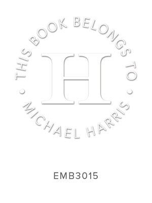 Custom Monogram Embosser 3015