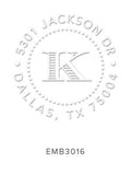 Custom Address Embosser 3016