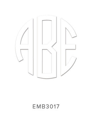 Custom Monogram Embosser 3017