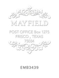 Custom Address Embosser 3439