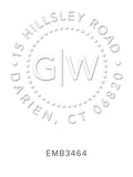 Custom Address Embosser 3464