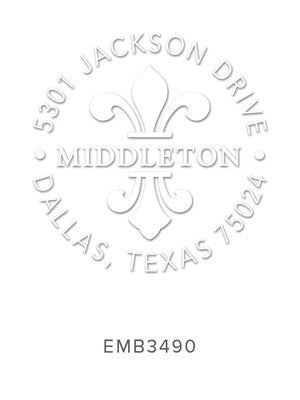Custom Address Embosser 3490