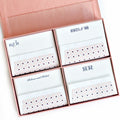Grand Silk Stationery Box - Blush