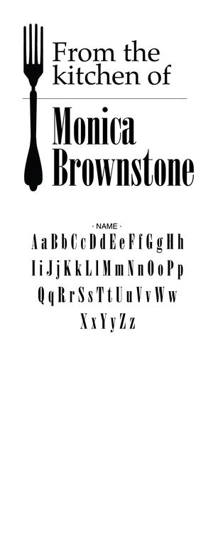 Custom Kitchen + Craft Stamp CS3692